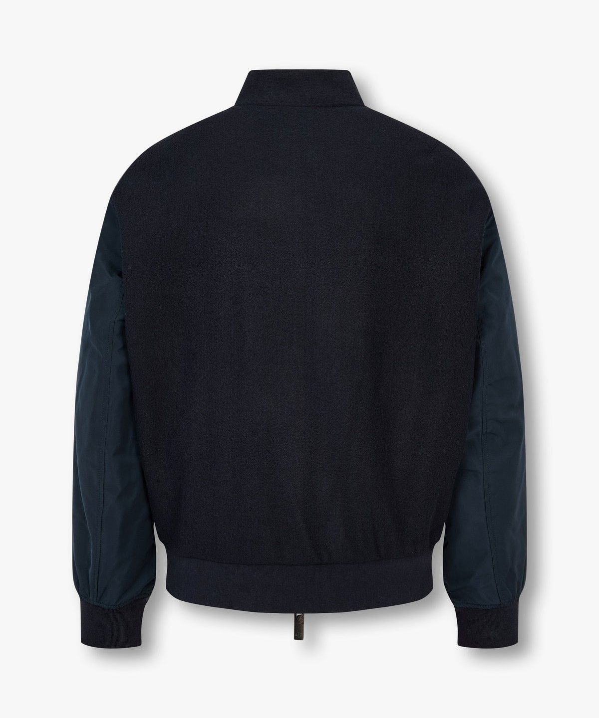 아르마니 익스체인지(ARMANI EXCHANGE) 남성 자수 로고 투웨이 집업 블루종_네이비 A414310018