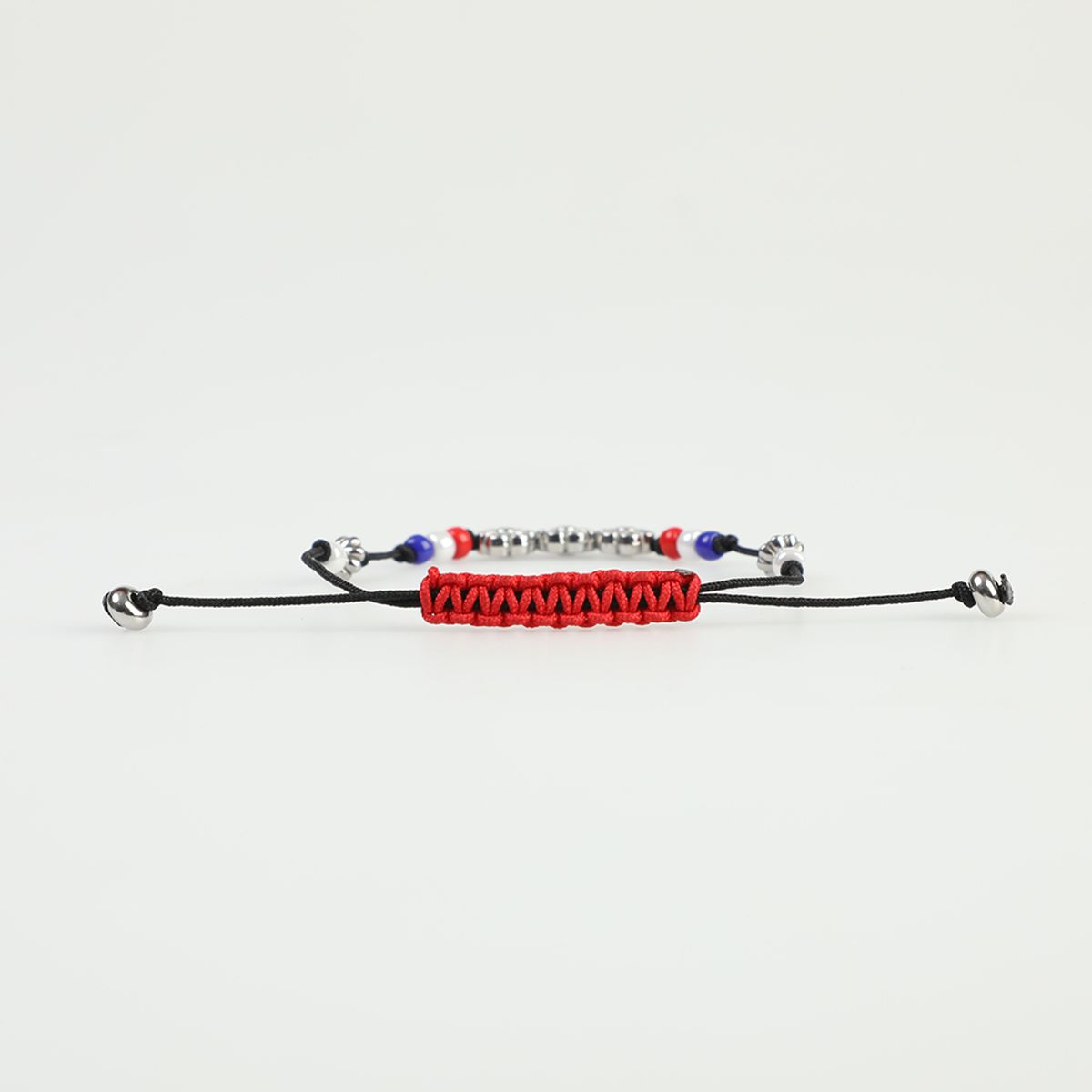 어센틱모즈(AUTHENTICMODS) ATCM flower beads bracelet(Black)