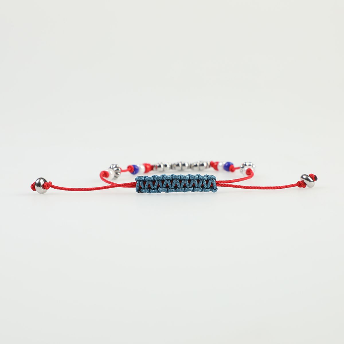 어센틱모즈(AUTHENTICMODS) ATCM flower beads bracelet(red)