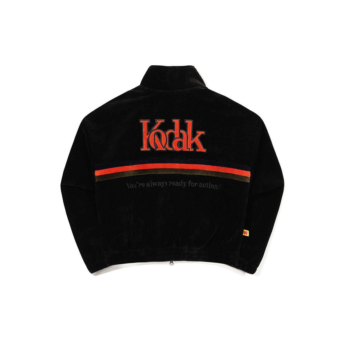 코닥(KODAK) 씨네코닥 벨벳 코듀로이 집업 우먼 BLACK