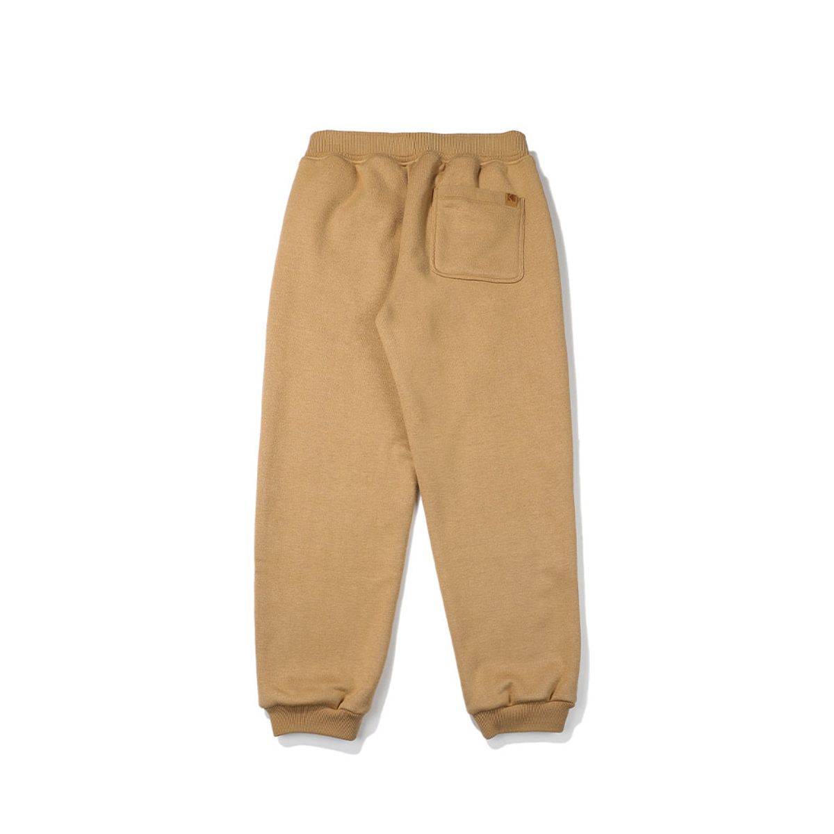 코닥(KODAK) 브라우니 세미오버핏 라이트웜 기모 조거팬츠 BEIGE