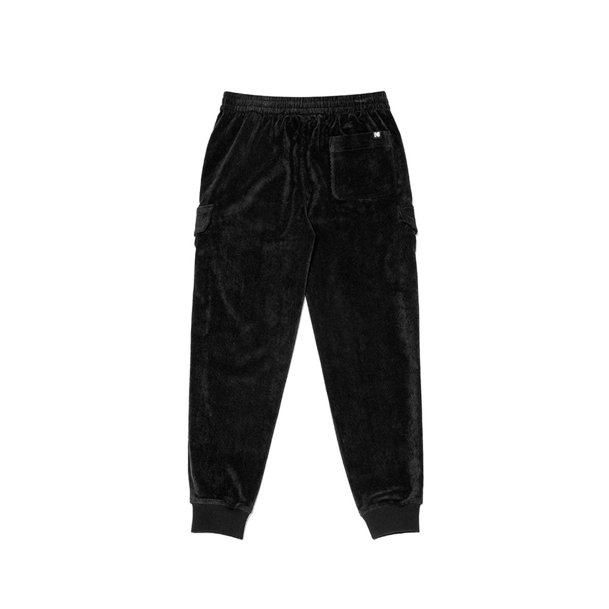 코닥(KODAK) 코듀로이 레귤러핏 카고 조거 팬츠 BLACK