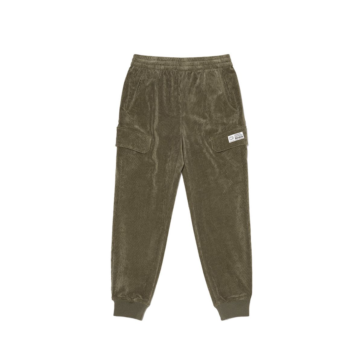 코닥(KODAK) 코듀로이 레귤러핏 카고 조거 팬츠 KHAKI