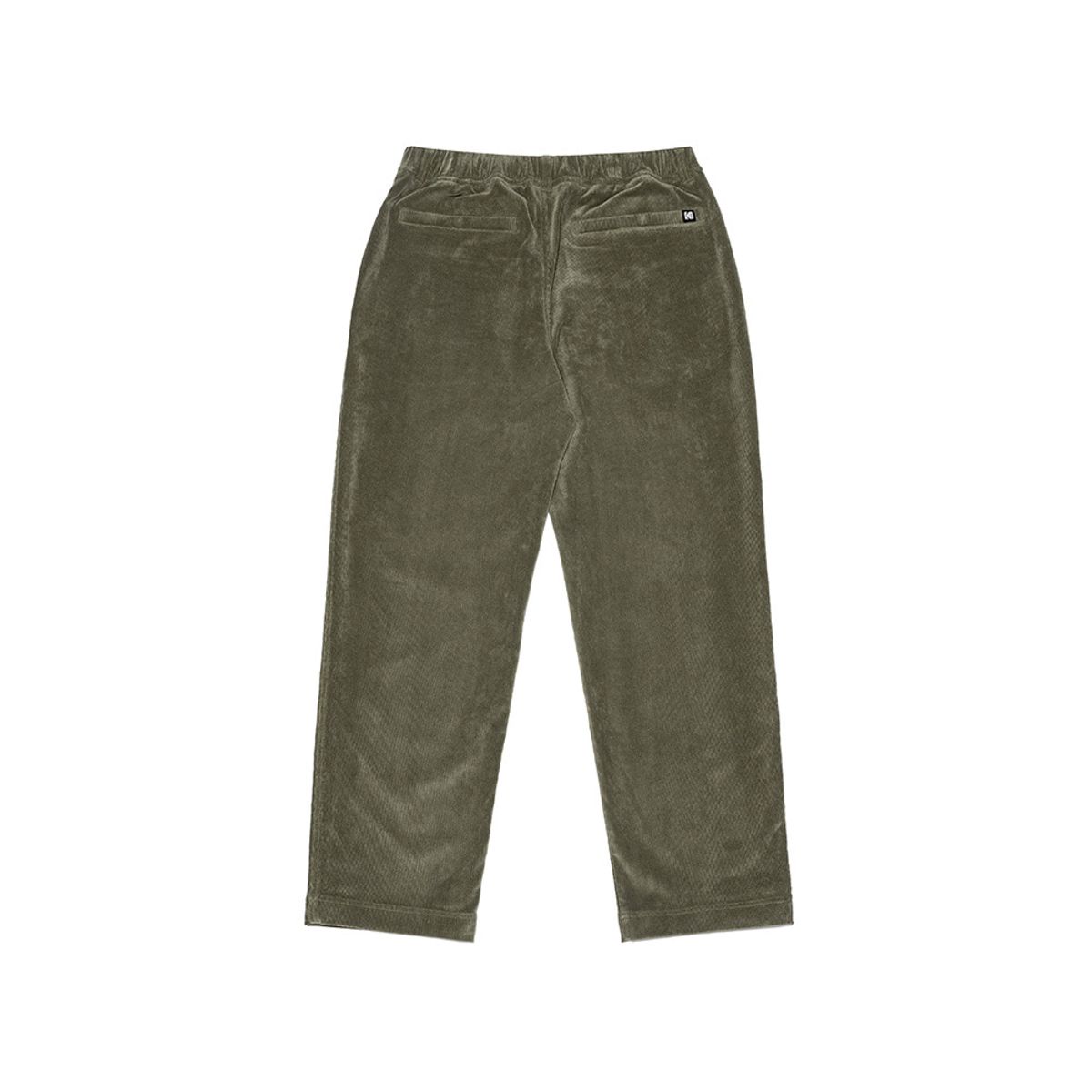 코닥(KODAK) 브라우니 레귤러핏 코듀로이 테이퍼드 팬츠 KHAKI