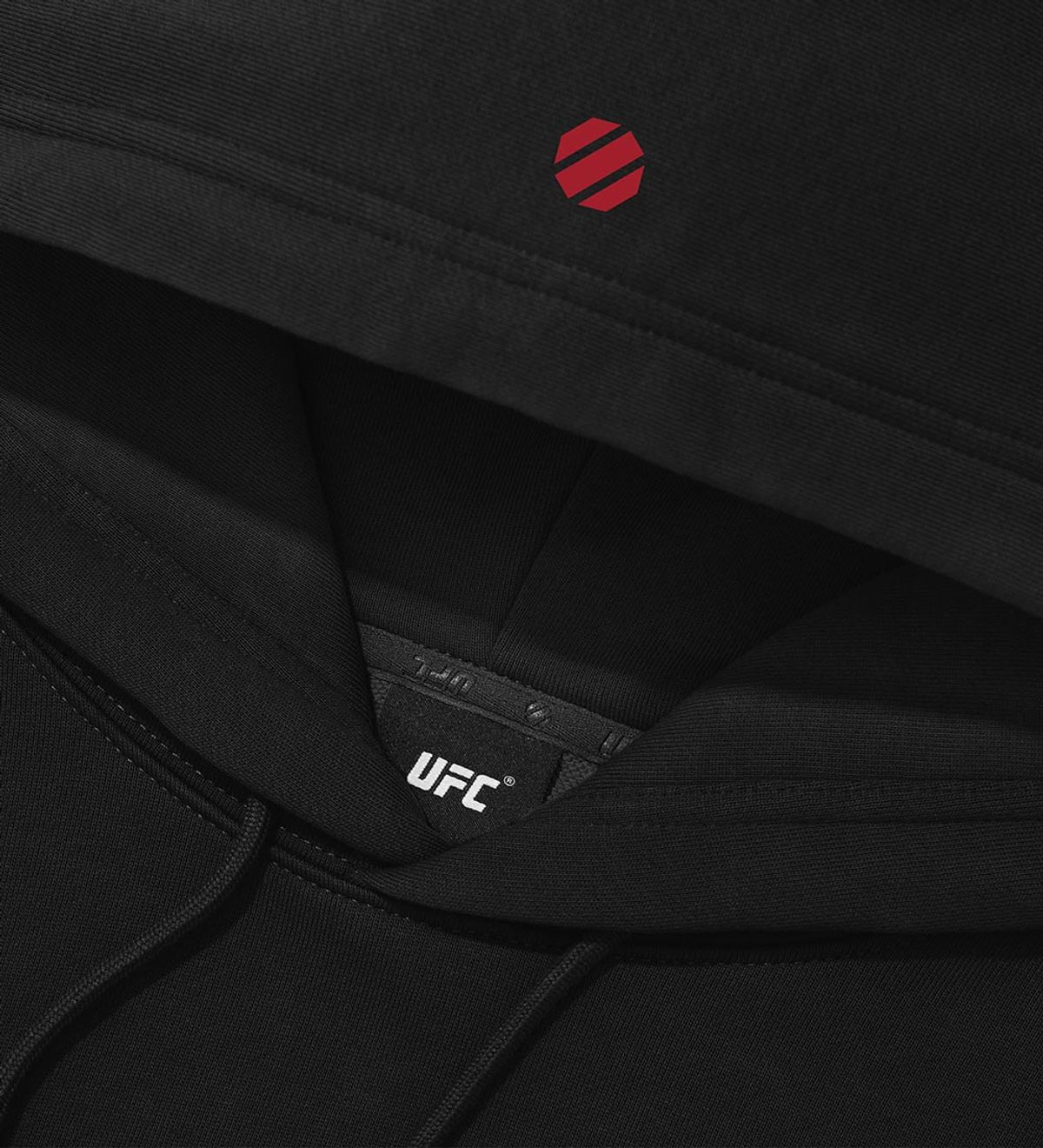 유에프씨 스포츠(UFC SPORT) UFC 성조기 메가핏 후드티 블랙 U2HDW1105BK