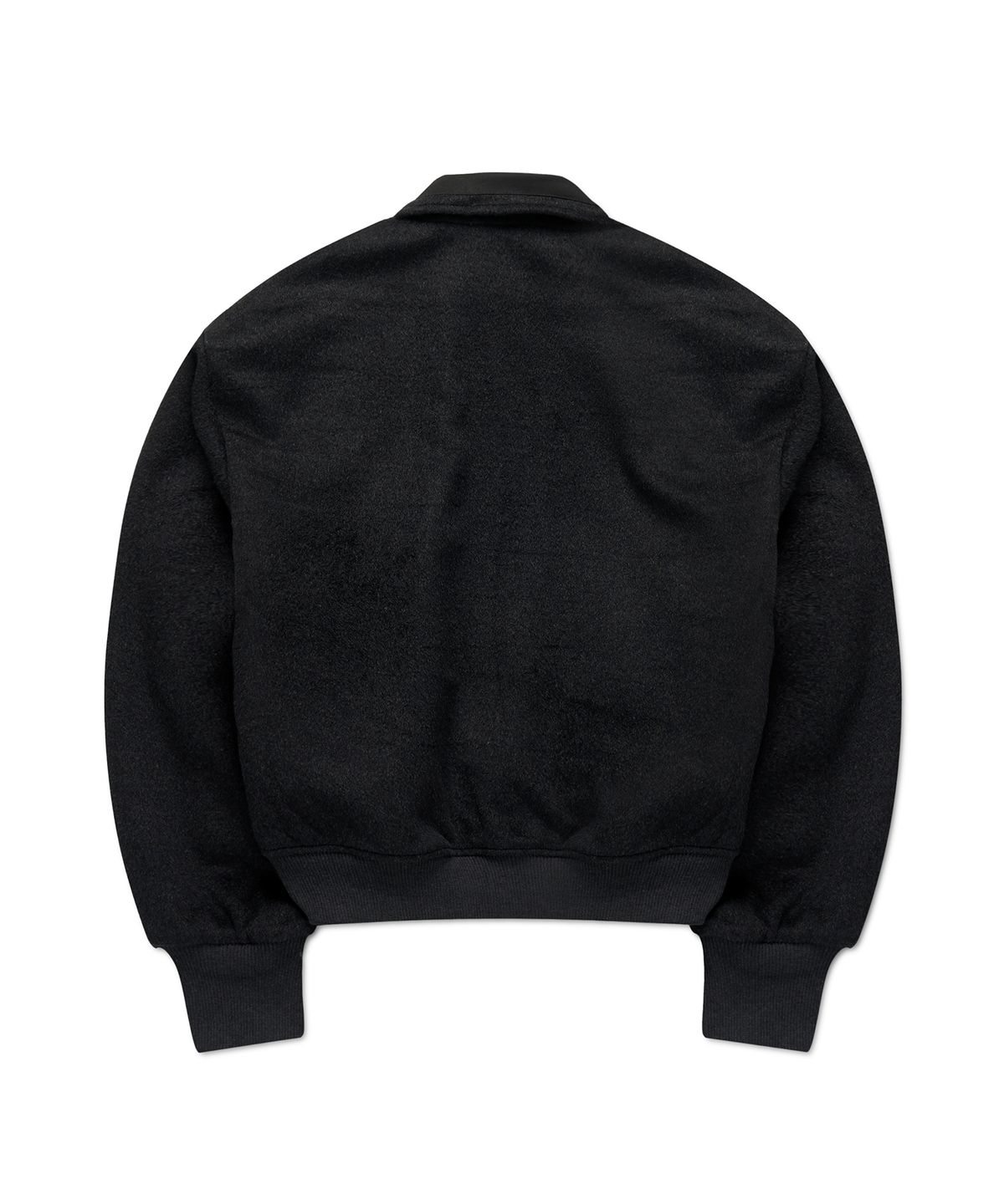 플로즈룸(FLAWSROOM) Wool Blend Bomber Jacket CHARCOAL