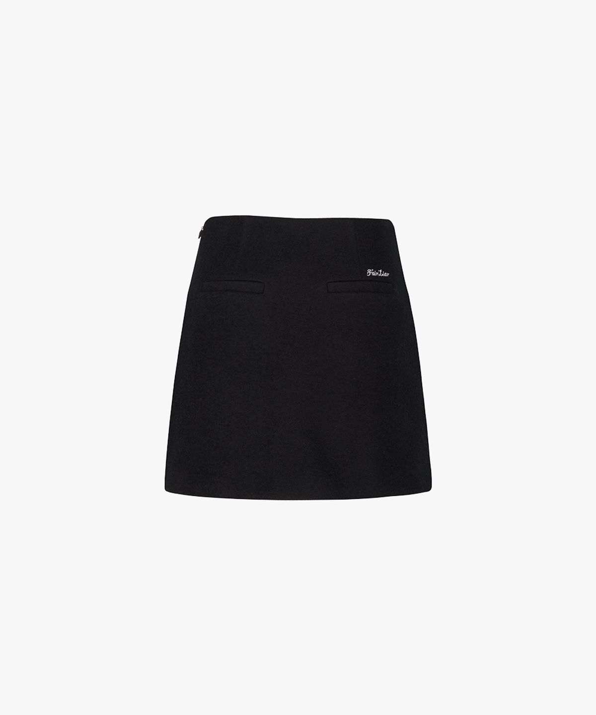 페어라이어 골프(FAIRLIAR GOLF) 부클 H라인 스커트 (블랙)