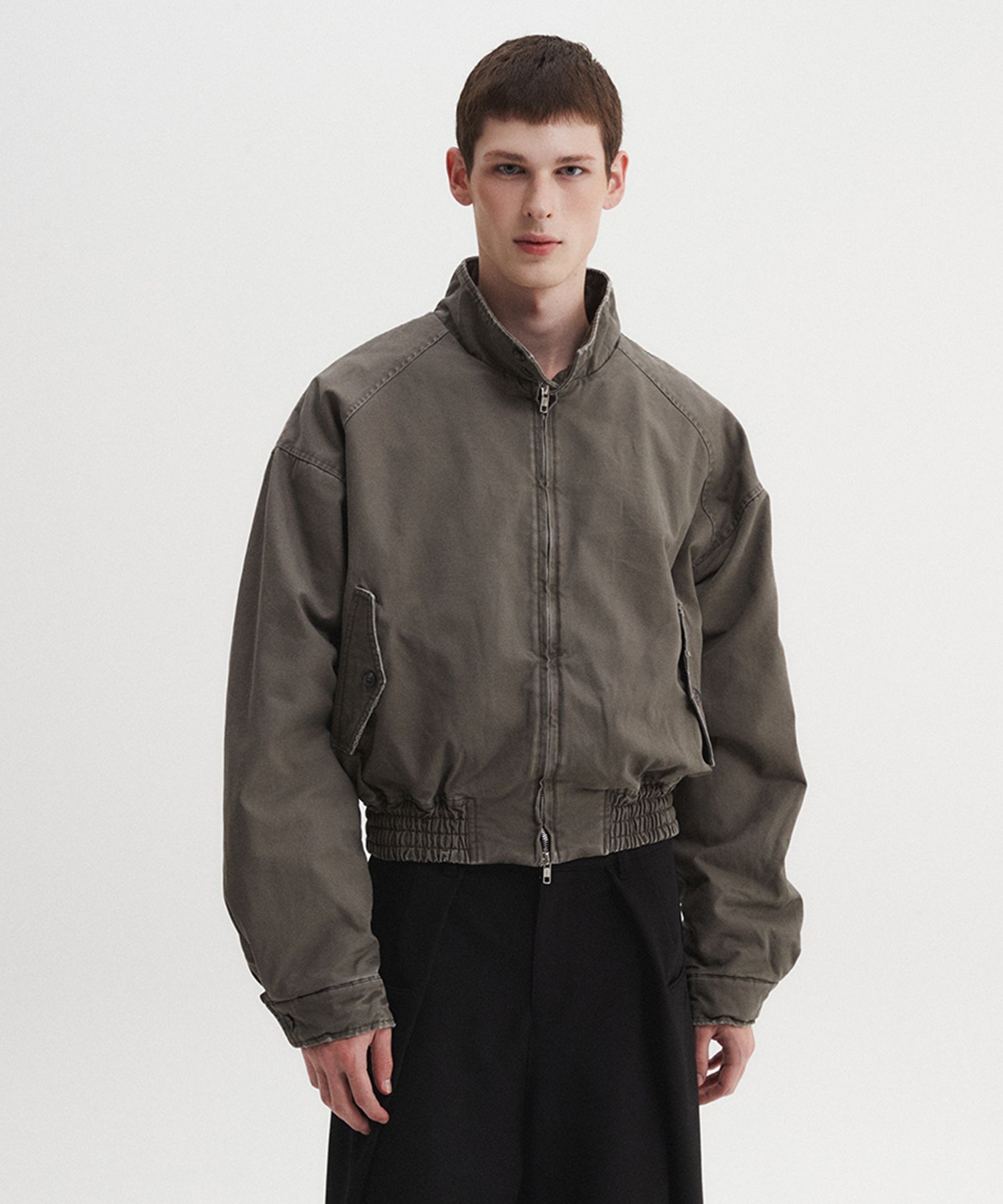 DNSR ■ Herrington jacket MUSINSA | DNSR Vintage Harrington Jacket Khaki
