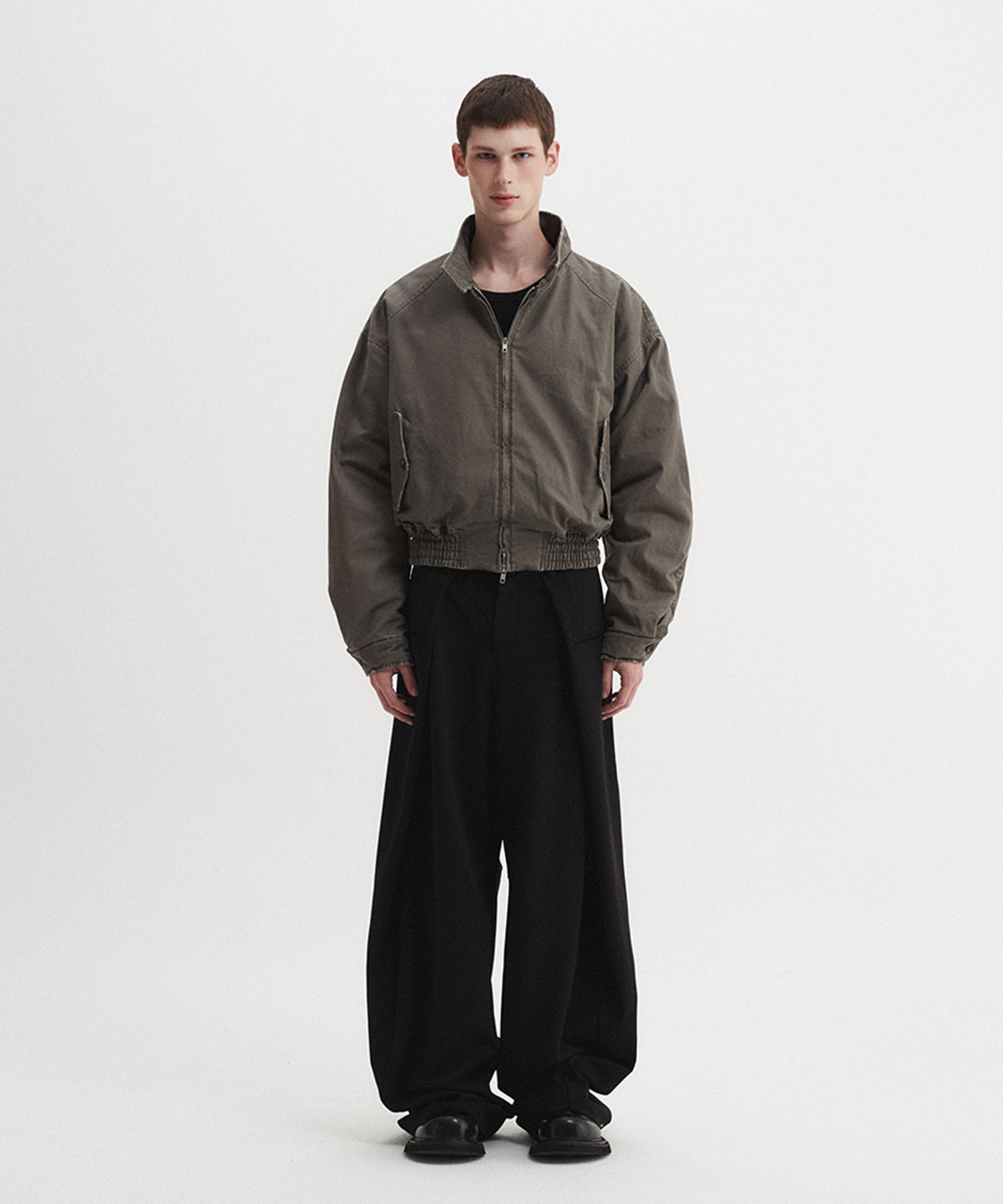 MUSINSA | DNSR Vintage Harrington Jacket Khaki