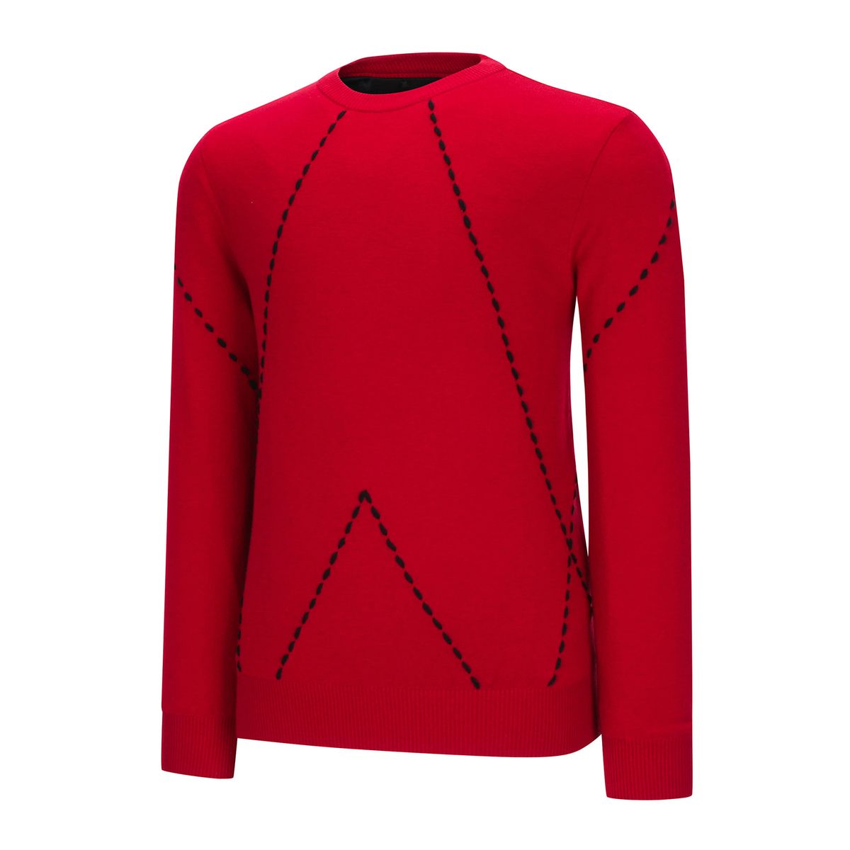 어뉴골프(ANEW GOLF) M CHAIN STITCH PULLOVER_RE