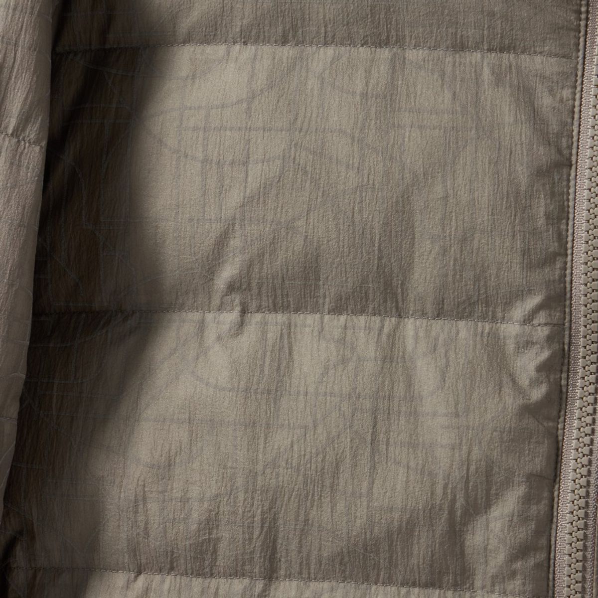 브롬톤 런던(BROMPTON LONDON) REFLECTIVE AEROWARM HOOD LIGHTWEIGHT DOWN - KHAKI (P244MDW202)