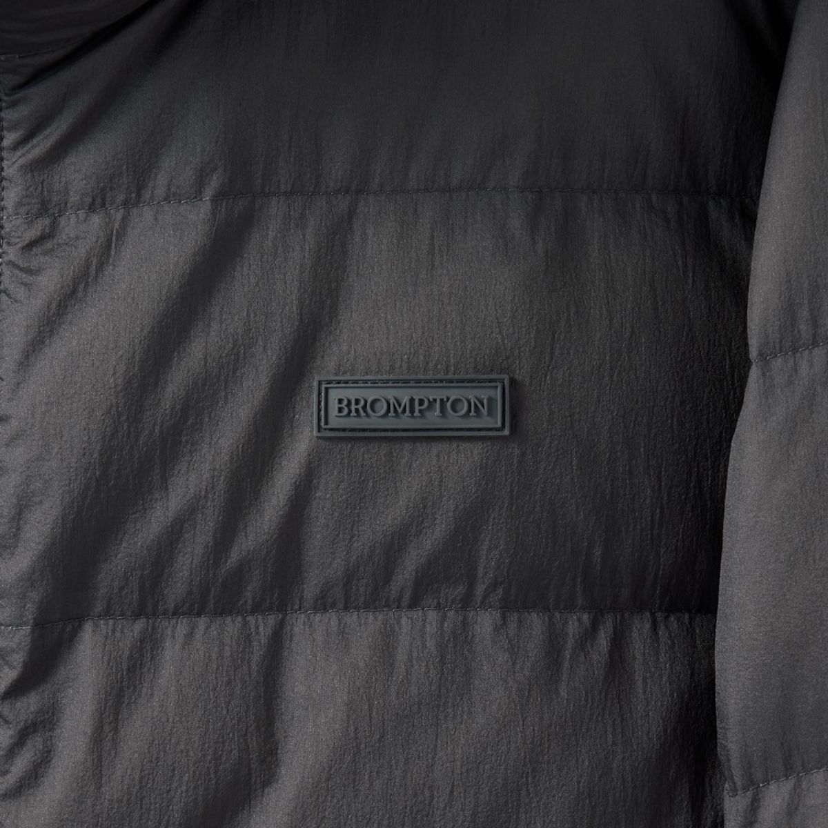 브롬톤 런던(BROMPTON LONDON) AEROWARM HOOD LIGHTWEIGHT DOWN - CHARCOAL (P244UDW102)