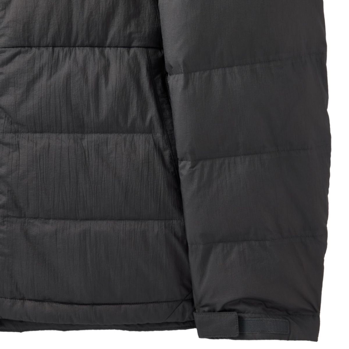 브롬톤 런던(BROMPTON LONDON) AEROWARM HOOD LIGHTWEIGHT DOWN - CHARCOAL (P244UDW102)