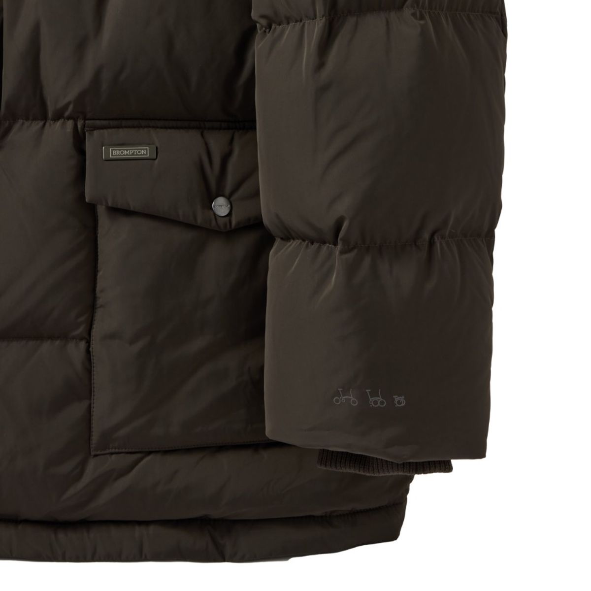 브롬톤 런던(BROMPTON LONDON) COMFY PARKA - BROWN (P244MDW205)