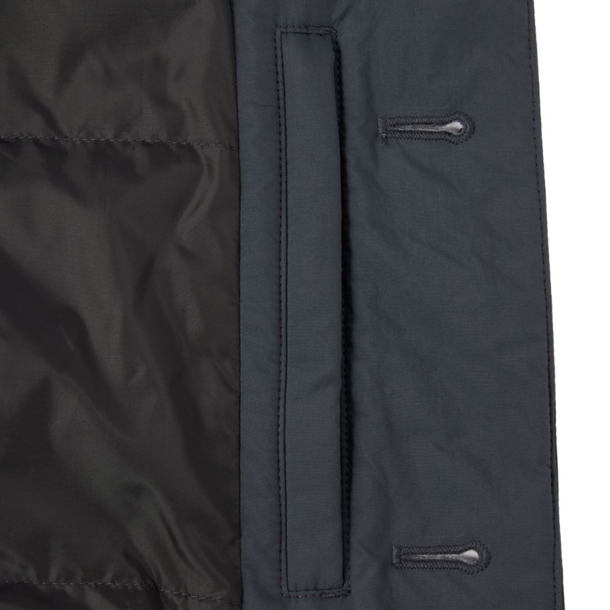 브롬톤 런던(BROMPTON LONDON) AEROWARM HIGH NECK BOMBER - CHARCOAL (P244MDW203)