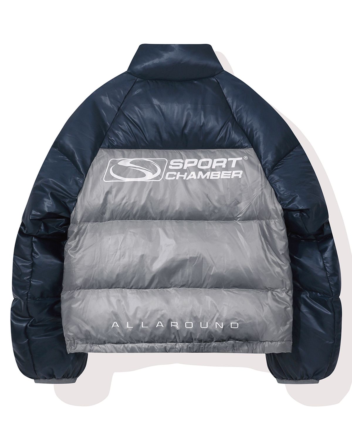 스포츠챔버(SPORT CHAMBER) SC 트랙 덕다운 자켓(네이비)