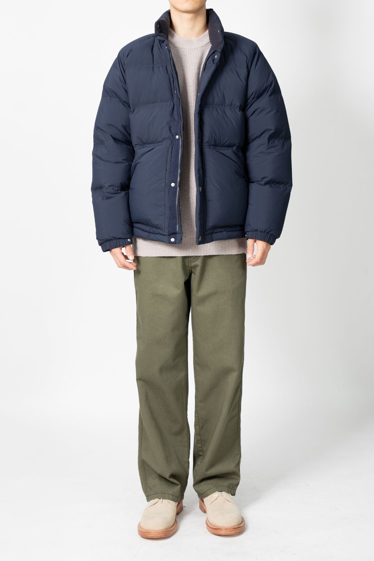 홀리선(HORLISUN) Southpark Water Repellent Duckdown Jacket NAVY