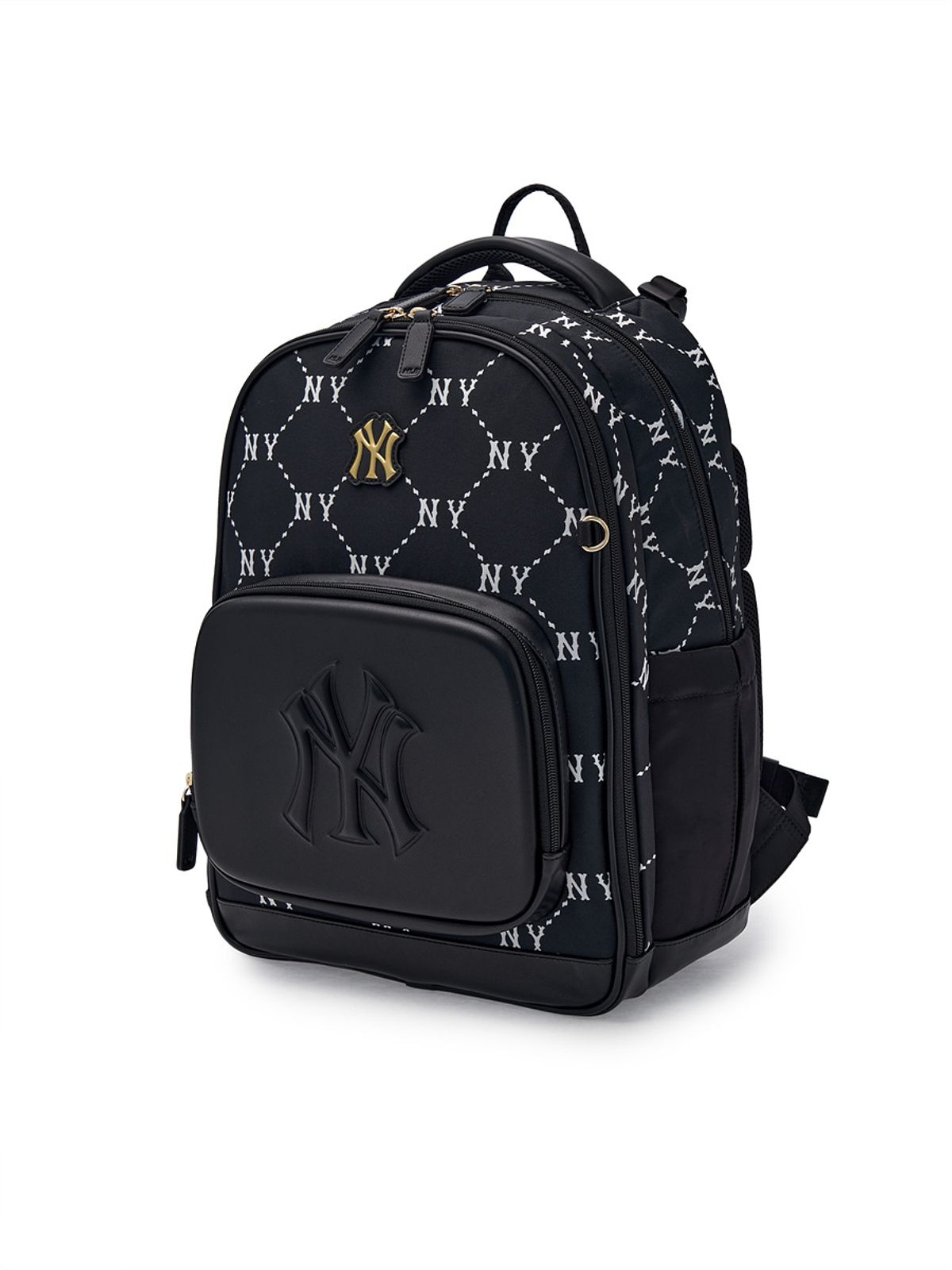 엠엘비 키즈(MLB KIDS) 뉴럭스 모노그램 책가방 세트 NY (Black)