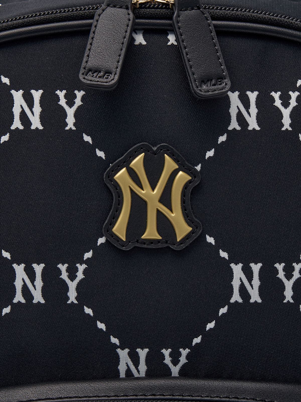 엠엘비 키즈(MLB KIDS) 뉴럭스 모노그램 책가방 세트 NY (Black)