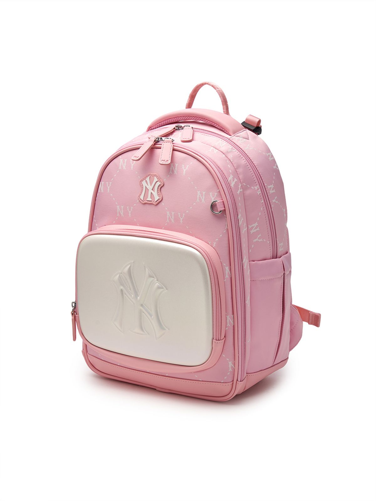 엠엘비 키즈(MLB KIDS) 뉴럭스 모노그램 책가방 세트 NY (L.Pink)