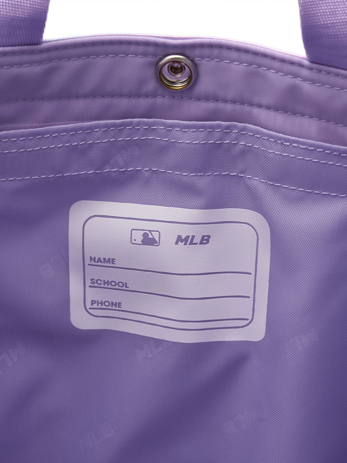 엠엘비 키즈(MLB KIDS) 뉴럭스 모노그램 책가방 세트 BOS (L.Lavender)