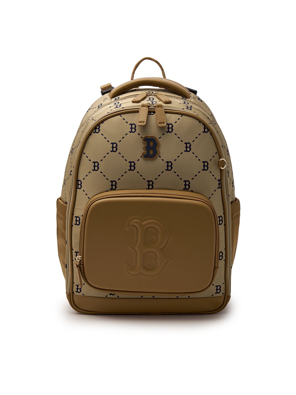 엠엘비 키즈(MLB KIDS) 뉴럭스 모노그램 책가방 세트 BOS (Beige)