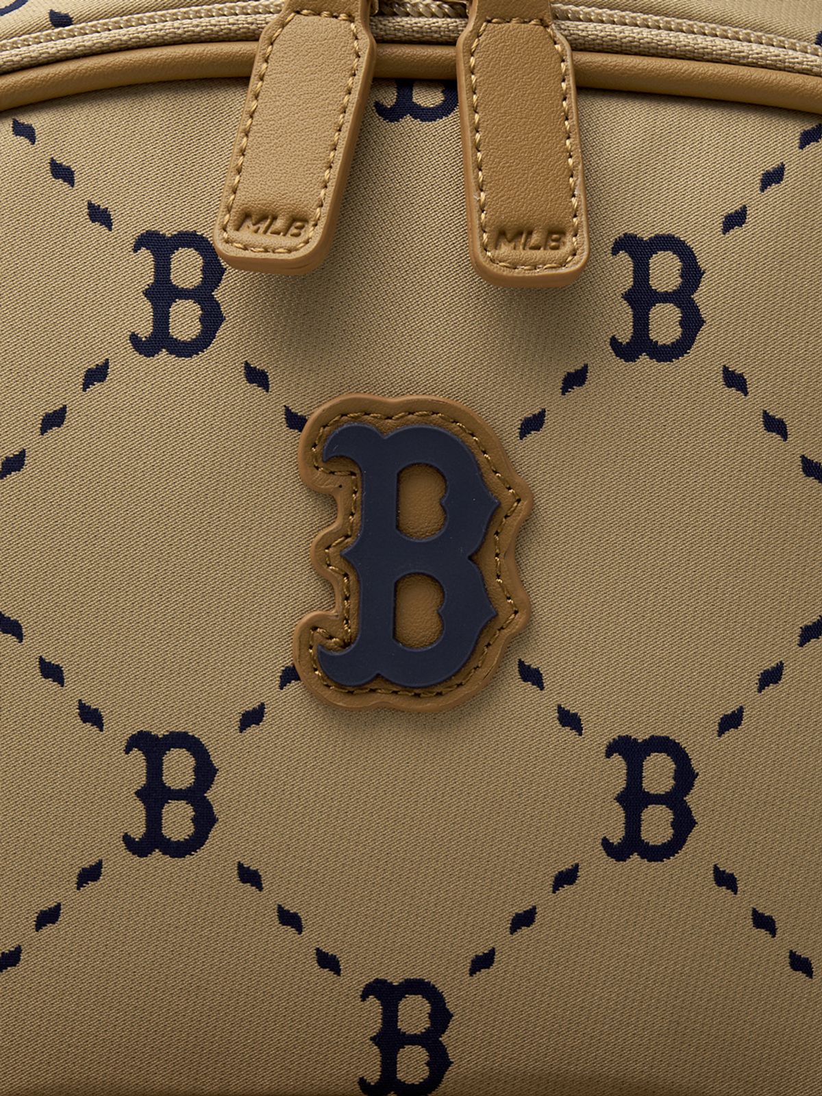 엠엘비 키즈(MLB KIDS) 뉴럭스 모노그램 책가방 세트 BOS (Beige)