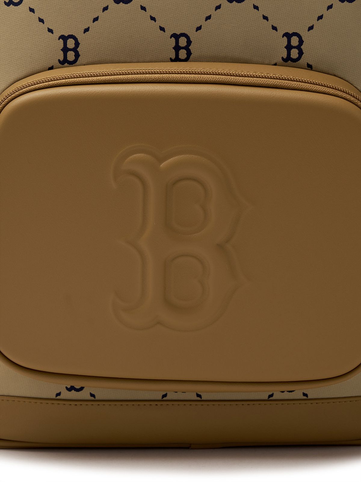 엠엘비 키즈(MLB KIDS) 뉴럭스 모노그램 책가방 세트 BOS (Beige)