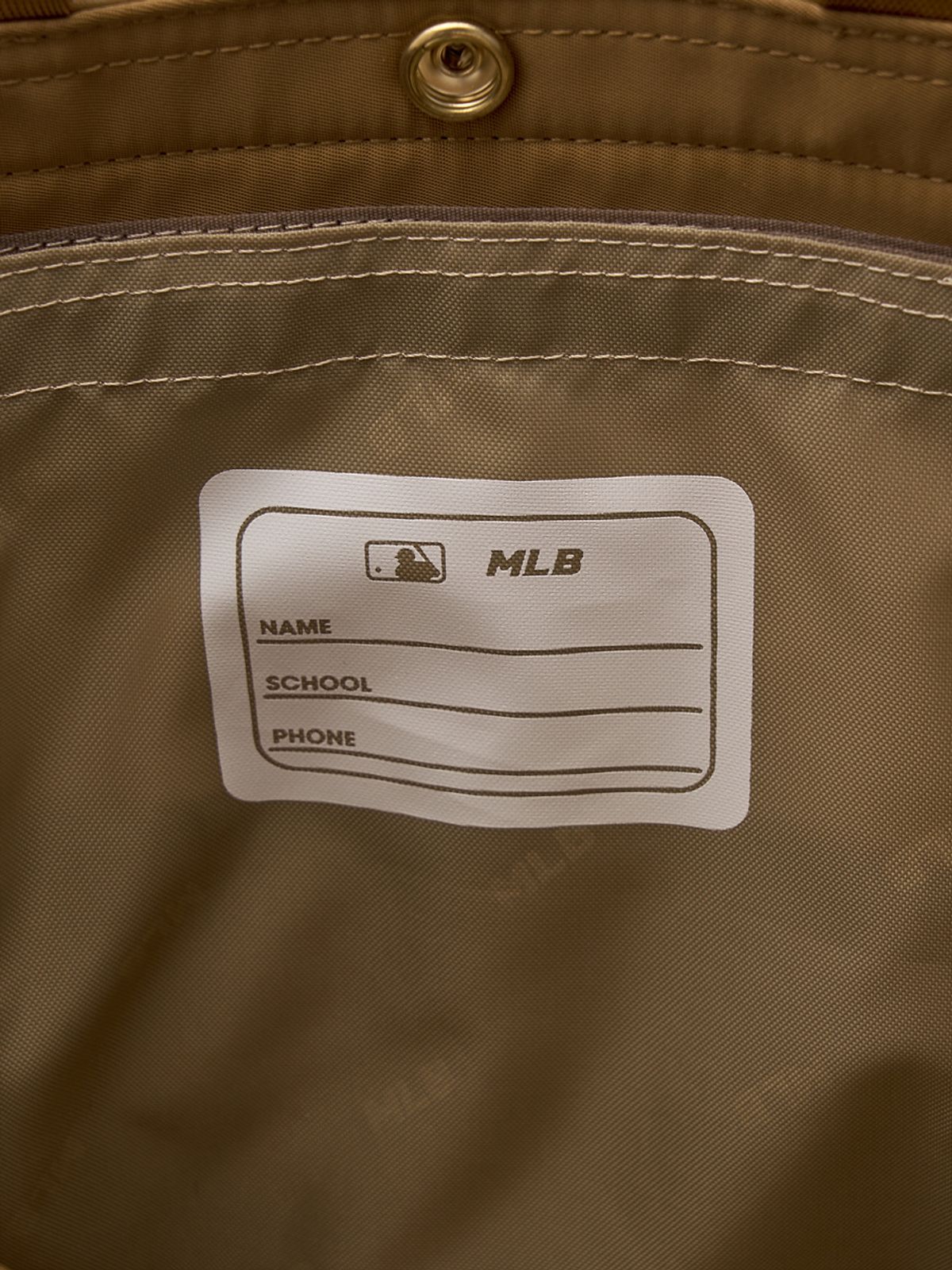 엠엘비 키즈(MLB KIDS) 뉴럭스 모노그램 책가방 세트 BOS (Beige)