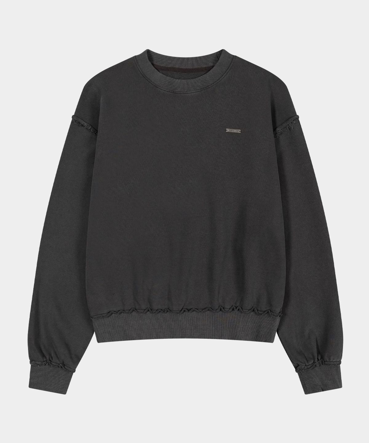 키시닝(KISYNING) Vintage Dark Moon Sweatshirt (Charcoal)
