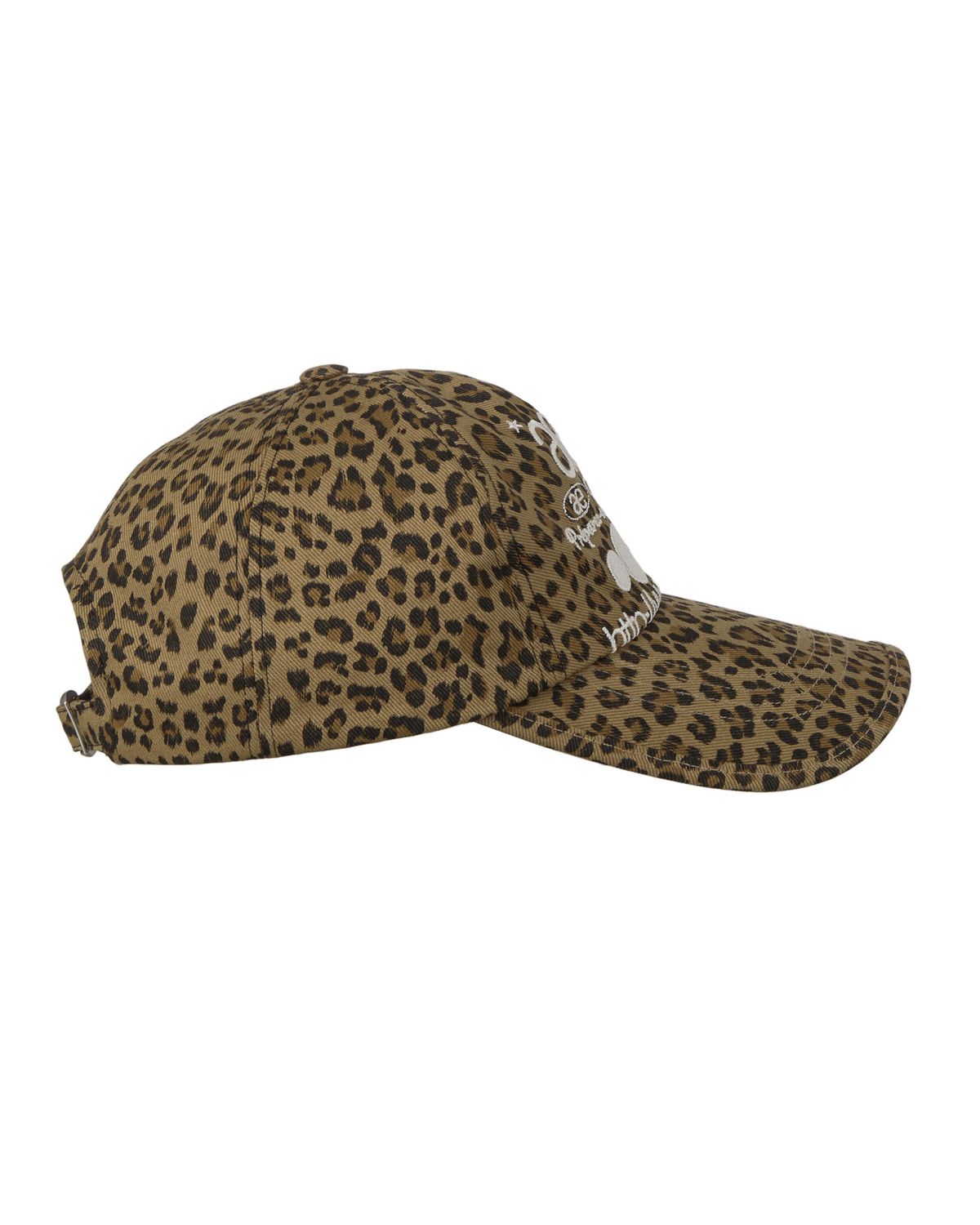 에이이에이이(AEAE) WEB LOGO LEOPARD CAP [MUSTARD]
