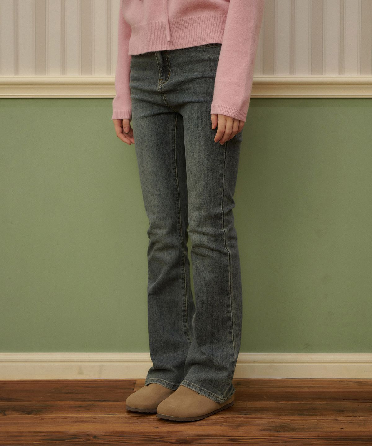 판도라핏(PANDORAFIT) [BOOTSCUT] Epining Jeans