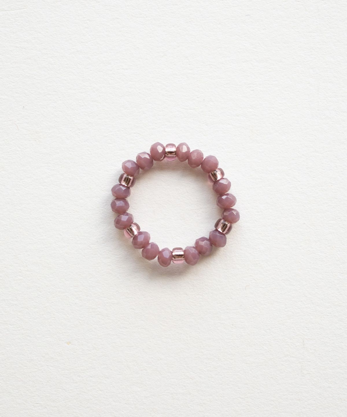 메리모티브(MERRYMOTIVE) Mute purple crystal ring