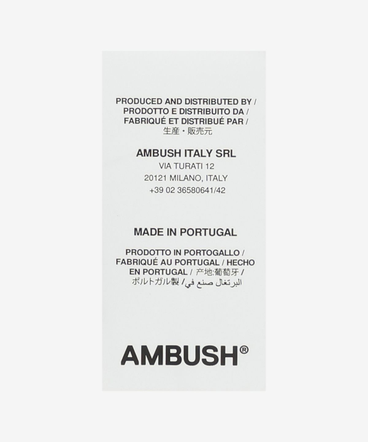 앰부시(AMBUSH) 그래픽 맨투맨 - 그레이 / BMBA006F24FLE0020510