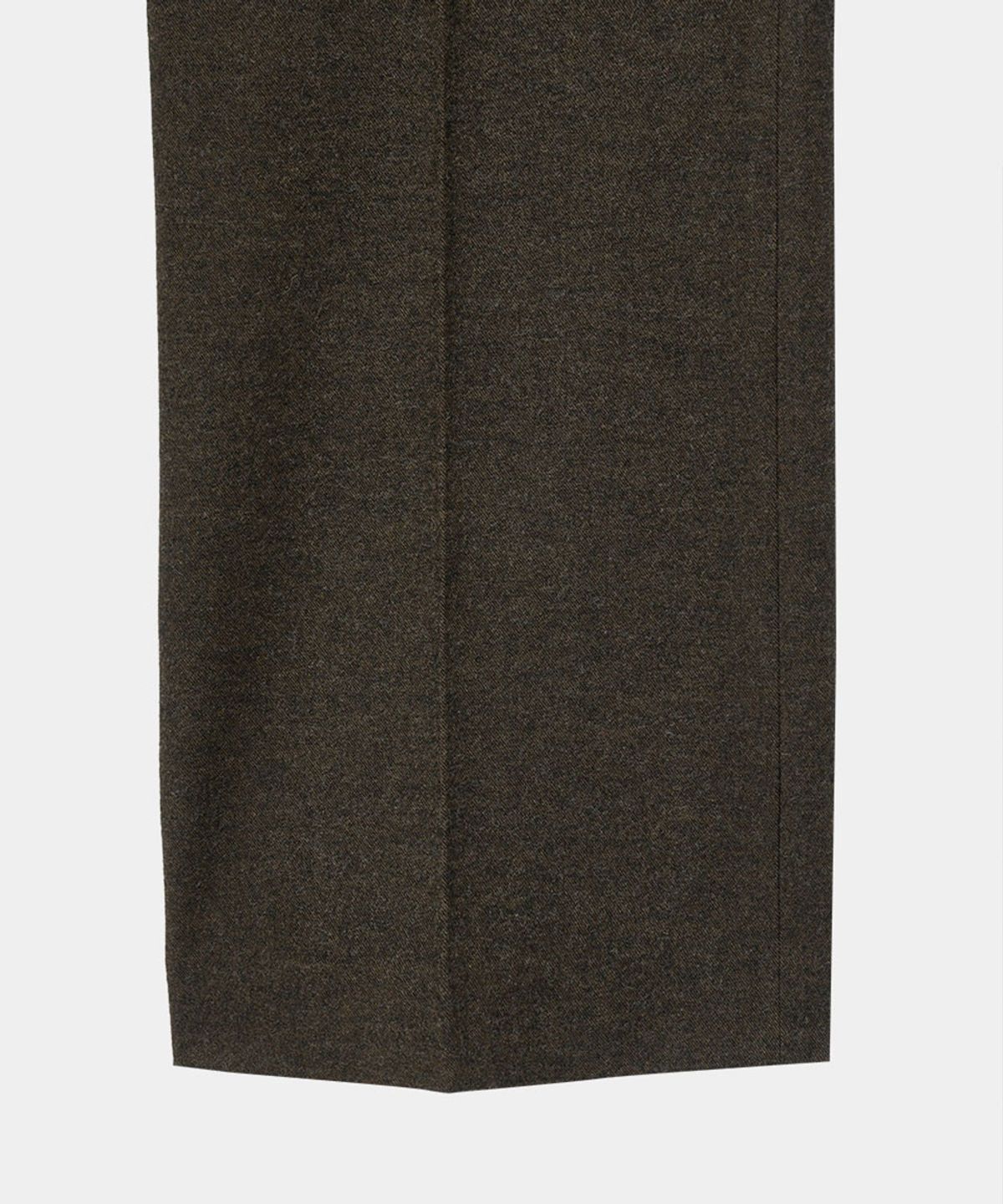 메종미네드(MAISON MINED) WOOL ONE TUCK SLACKS BROWN
