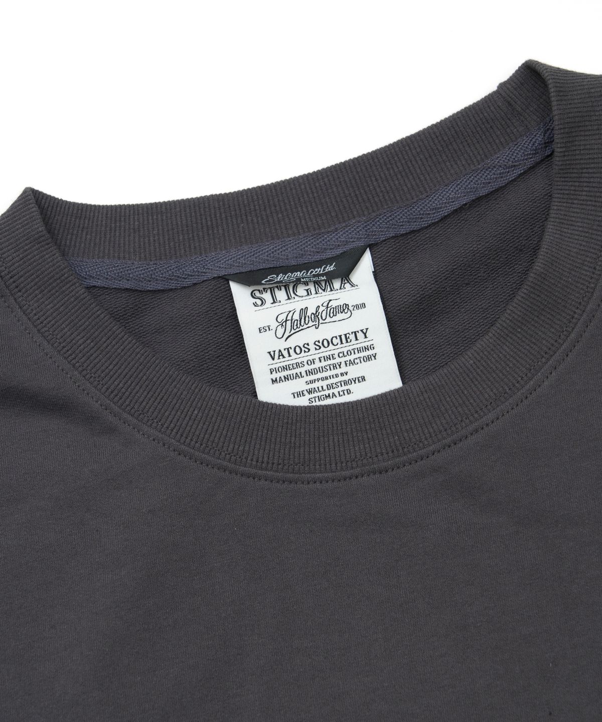 스티그마(STIGMA) Destroyer Light Weight Oversized Long Sleeves Charcoal