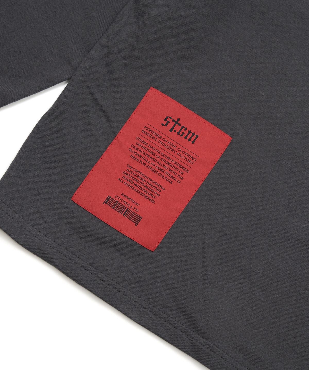 스티그마(STIGMA) Destroyer Light Weight Oversized Long Sleeves Charcoal