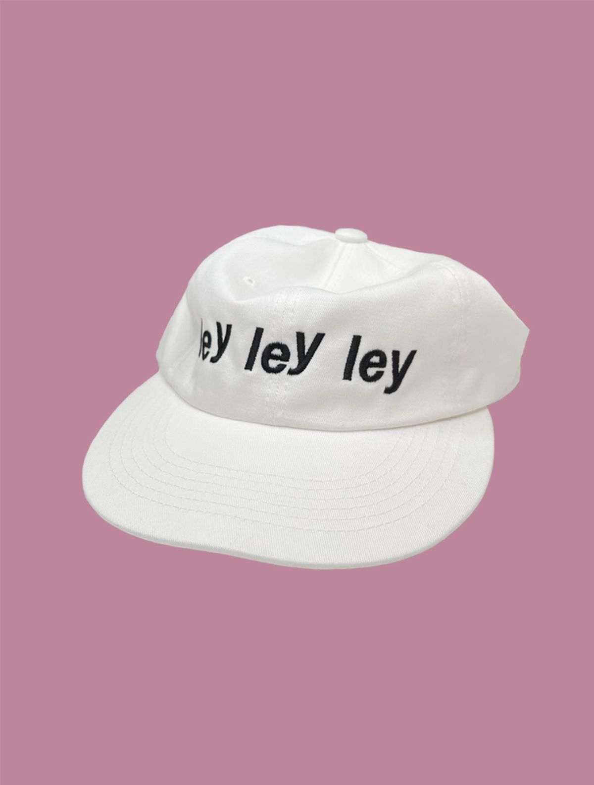 노우트(NOUGHT) 엘이와이 식스패널 캡 / 화이트