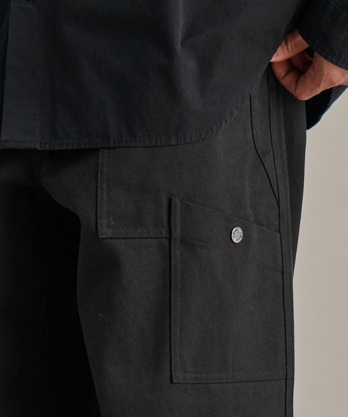 논타입(NONTYPE) FATIGUE CARGO PANTS (BLACK)