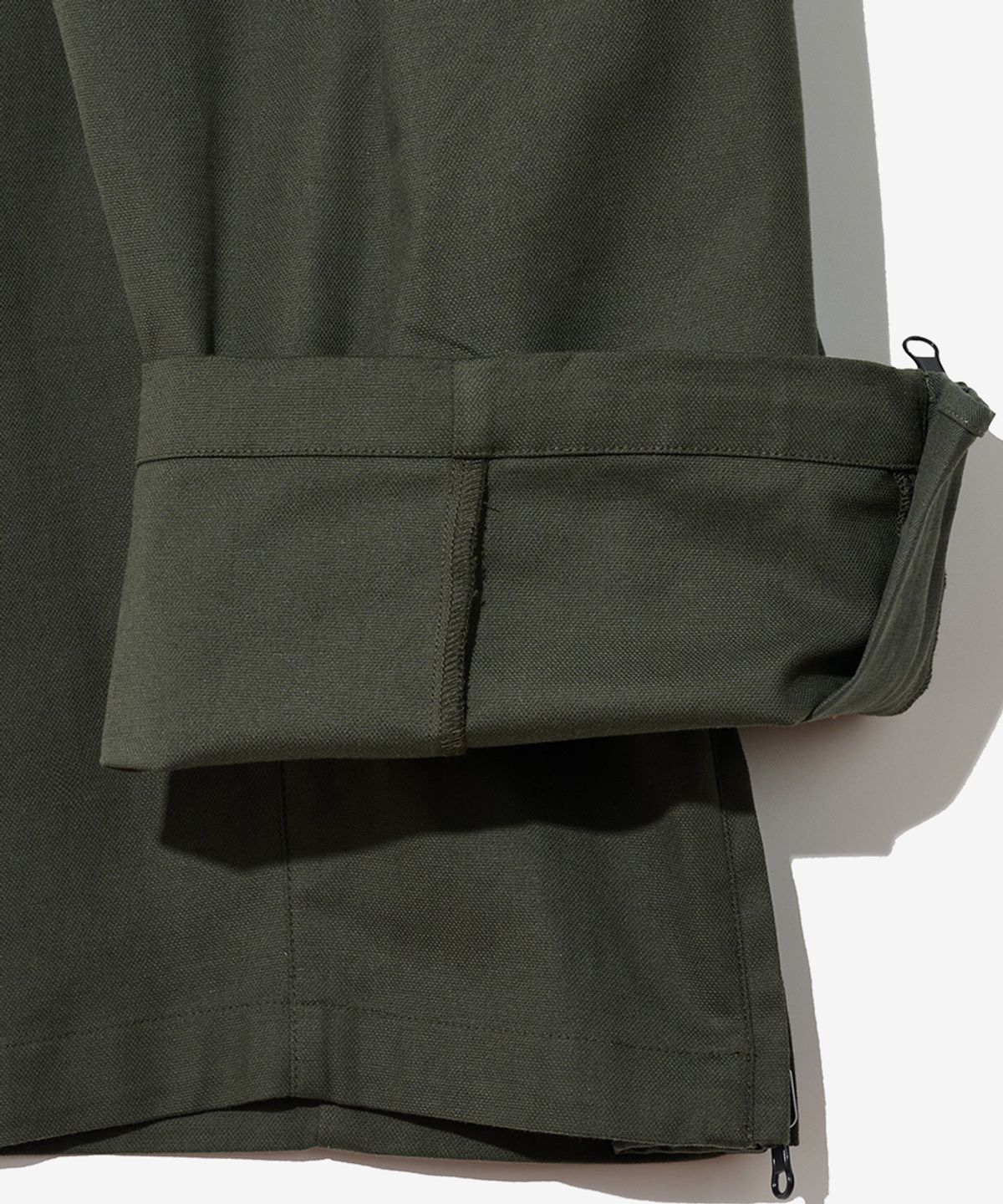 논타입(NONTYPE) ZIPPER HIDDEN PANTS (KHAKI)