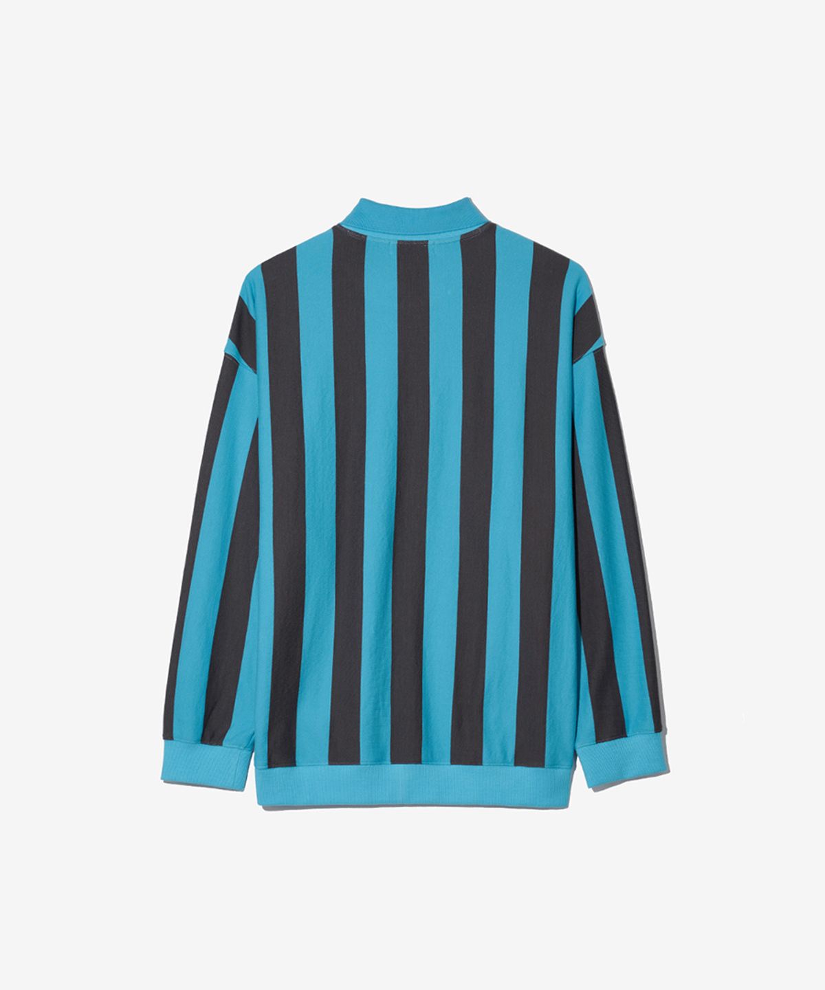 논타입(NONTYPE) STRIPE FOOTBALL SWEATSHIRTS (BLUE)