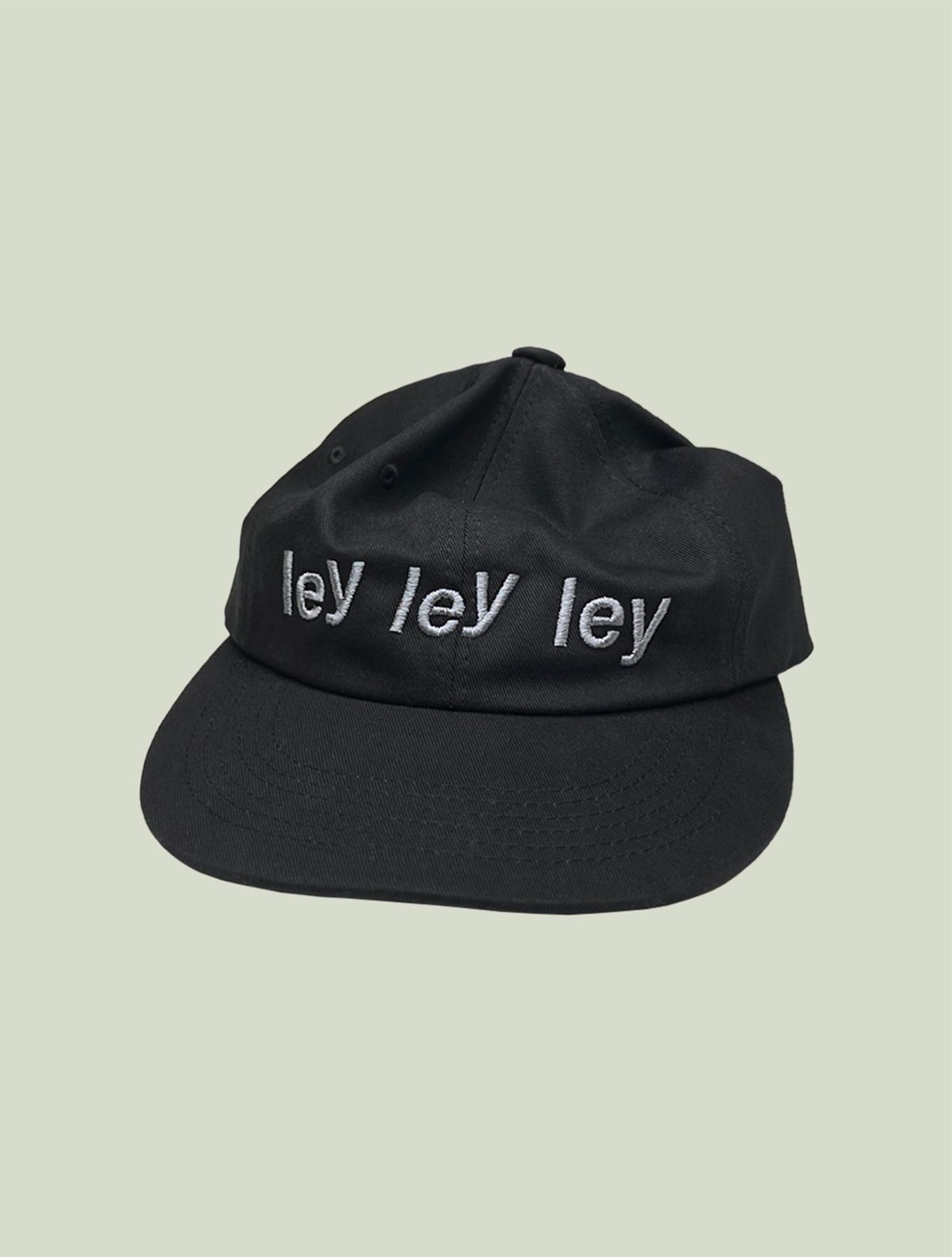 노우트(NOUGHT) 엘이와이 식스패널 캡 / 블랙