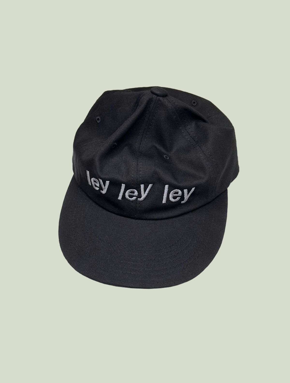 노우트(NOUGHT) 엘이와이 식스패널 캡 / 블랙