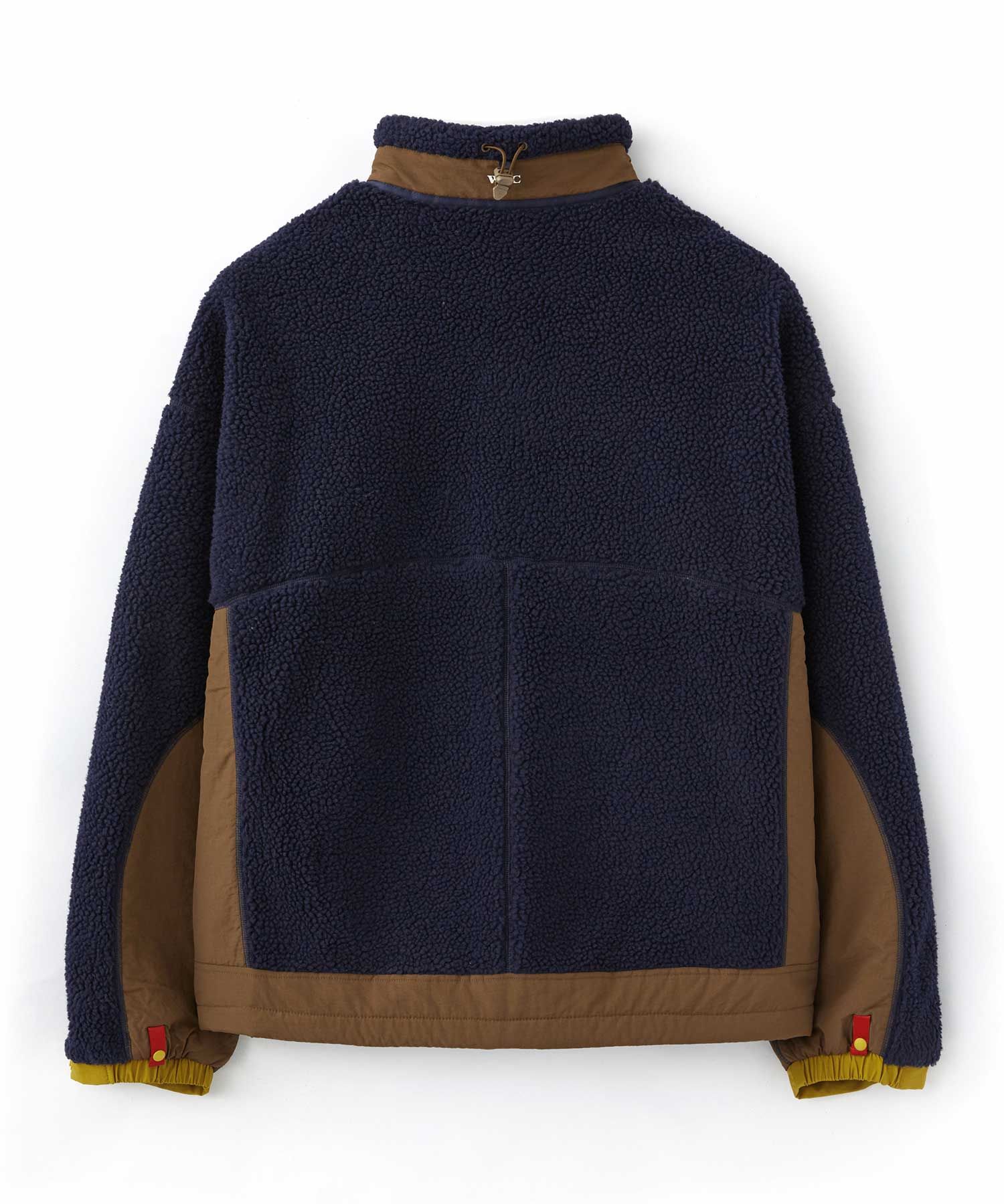MUSINSA公式 | WMC Sherpa Fleece Jacket_NAVY