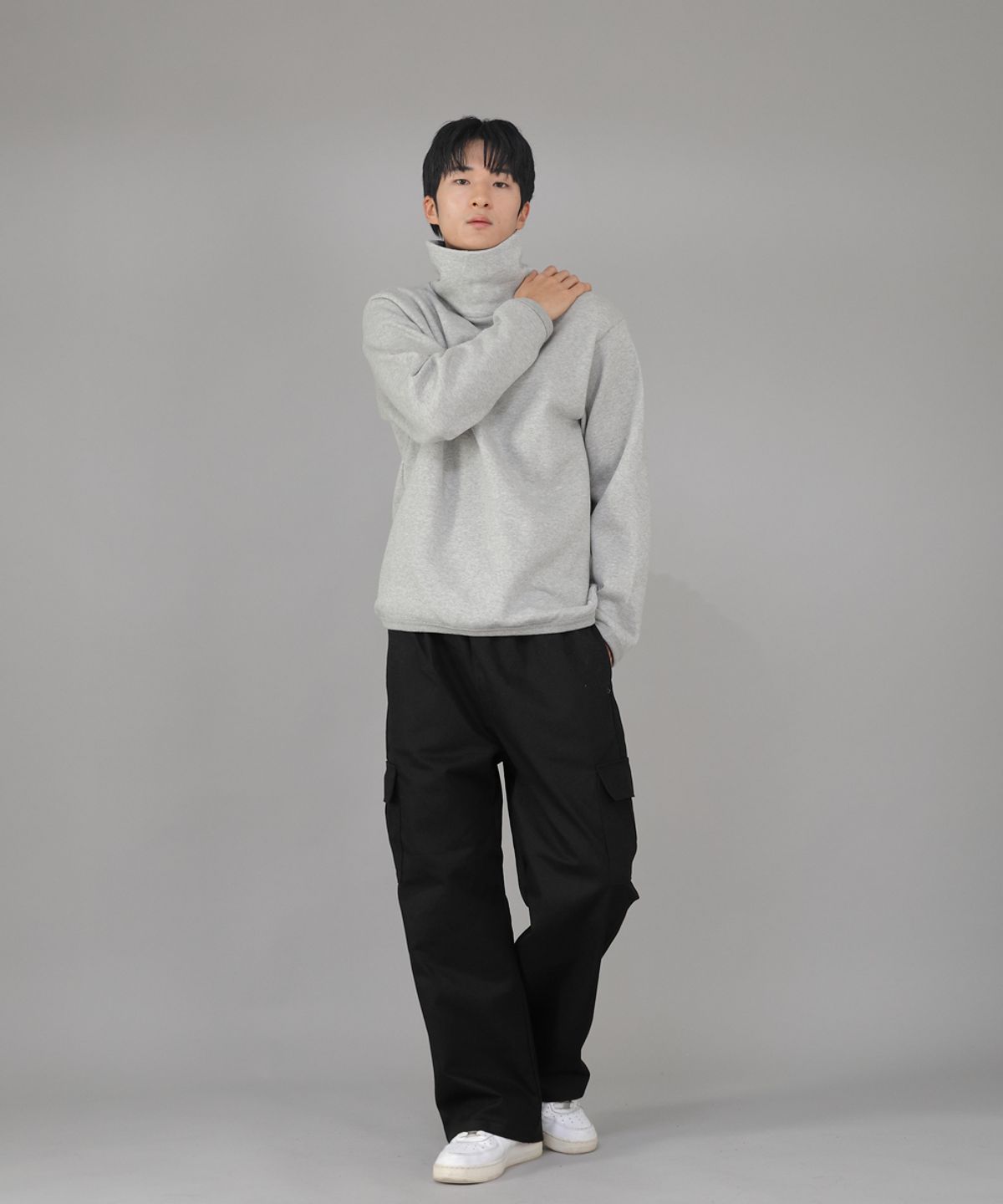 세인트크루(SAINTCREW) 리벳픽스 EX와이드 카고팬츠 REC-360 블랙