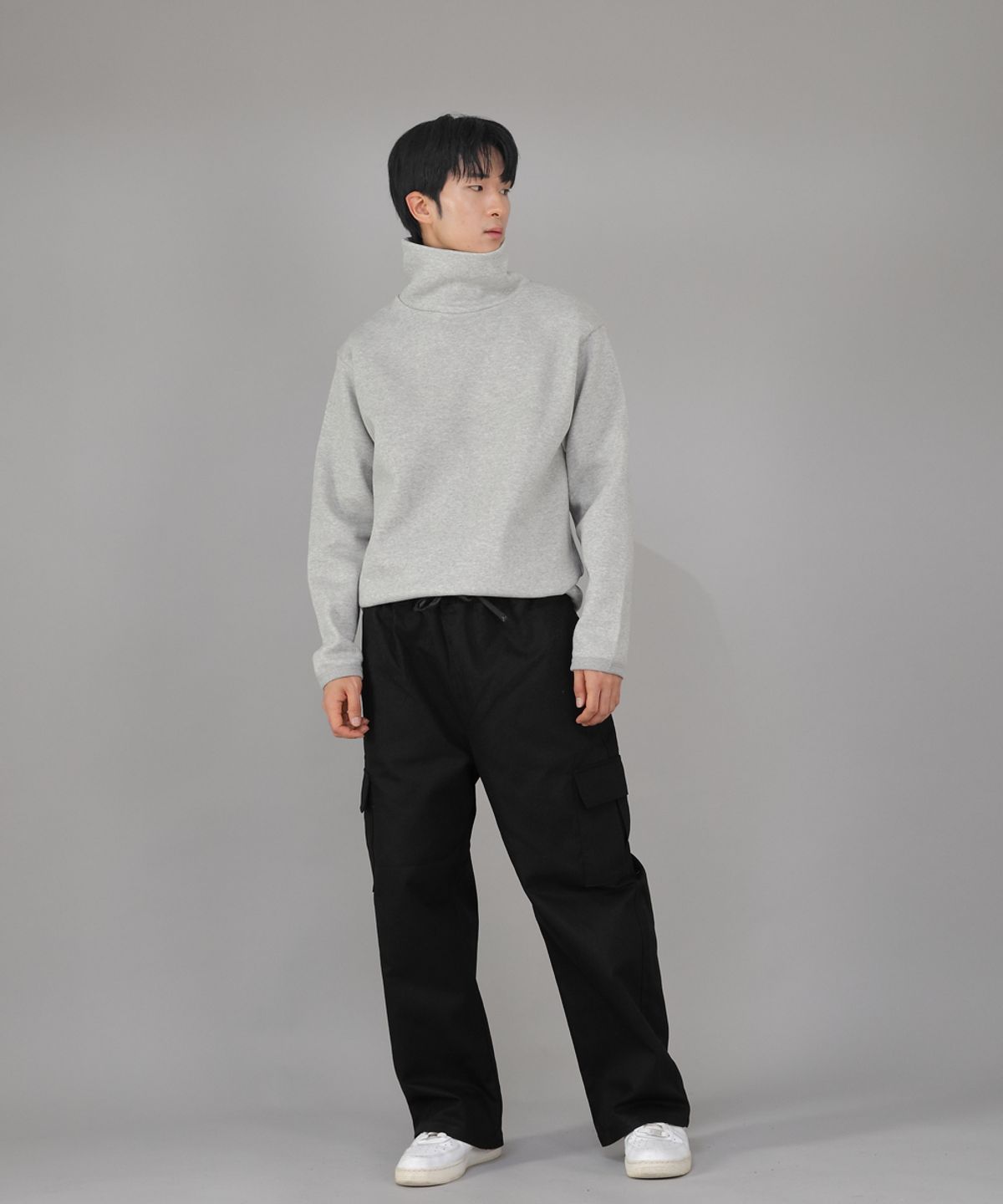 세인트크루(SAINTCREW) 리벳픽스 EX와이드 카고팬츠 REC-360 블랙