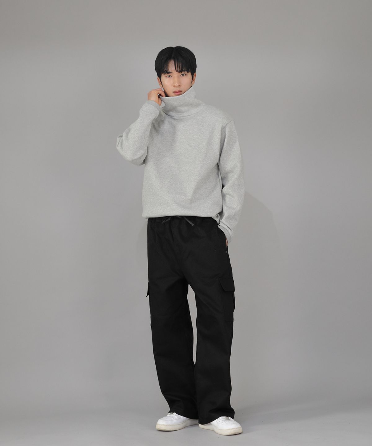 세인트크루(SAINTCREW) 리벳픽스 EX와이드 카고팬츠 REC-360 블랙