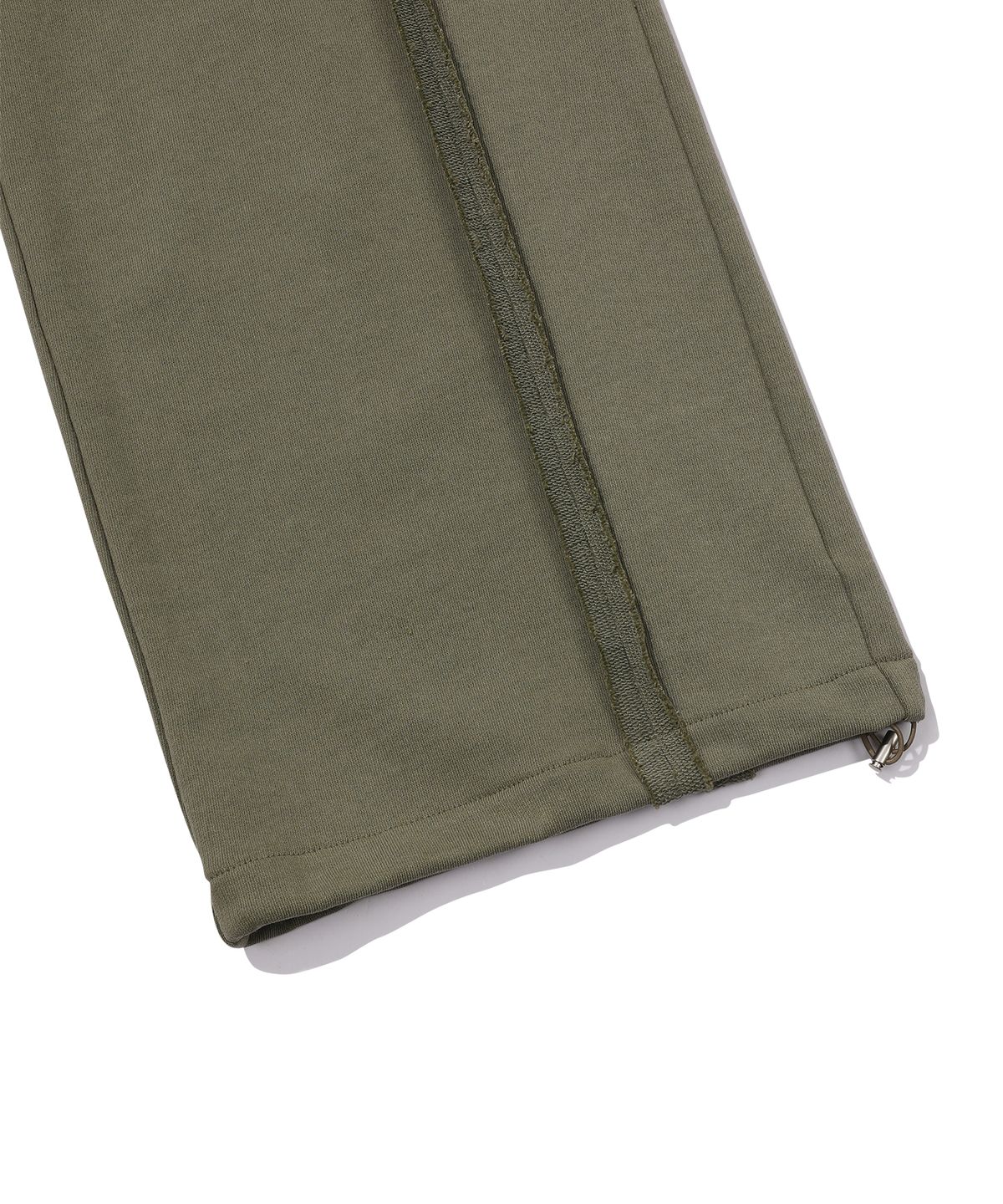 에피소드 언타이틀(EPISODE UNTITLED) PIGMENT OPEN-CUT SWEATPANTS_KHAKI