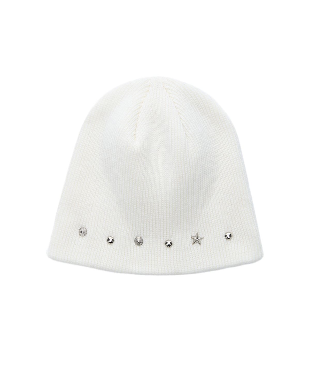 제나두(XANADU) [8TH RESTOCK] 에디 스터드 비니_화이트