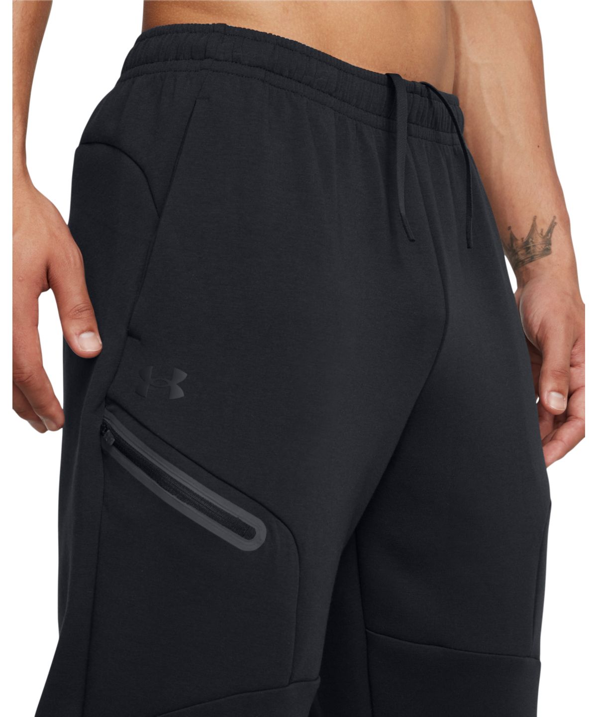 언더아머(UNDERARMOUR) 언스타퍼블 플리스 팬츠 1387778-001